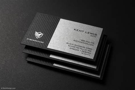 free printable black business cards.